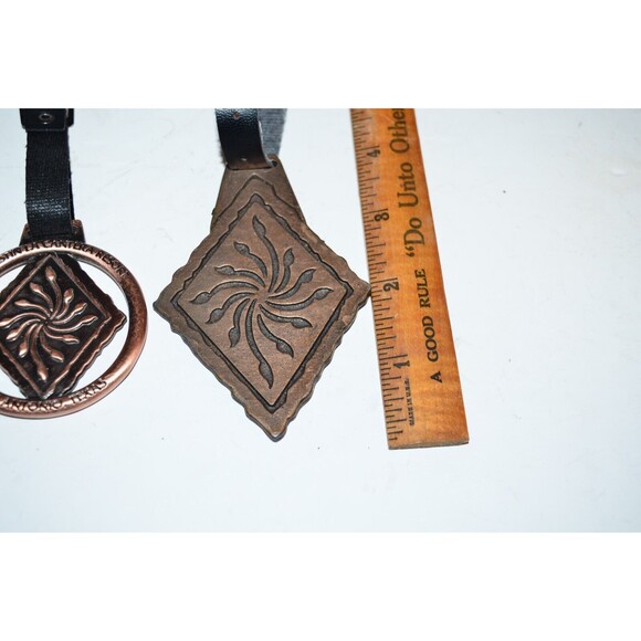 HTF Hyatt Westin LaCantera Metal Golf Bag Tag Lot San Antonio Texas 3pc lot - Picture 6 of 16